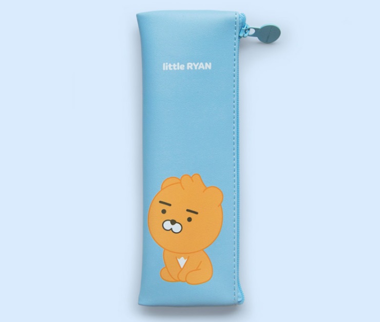 Kakao] Little Friends Flat Pencil Case - Ryan - Arts & Crafts Korea
