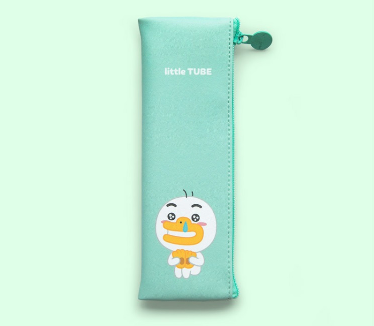 Kakao] NEW Flat Pencil Case - Tube - Arts & Crafts Korea