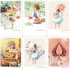 [Classic Story] Postcard & Sticker Tin - Alice's Adventure in Wonderland - Image 2