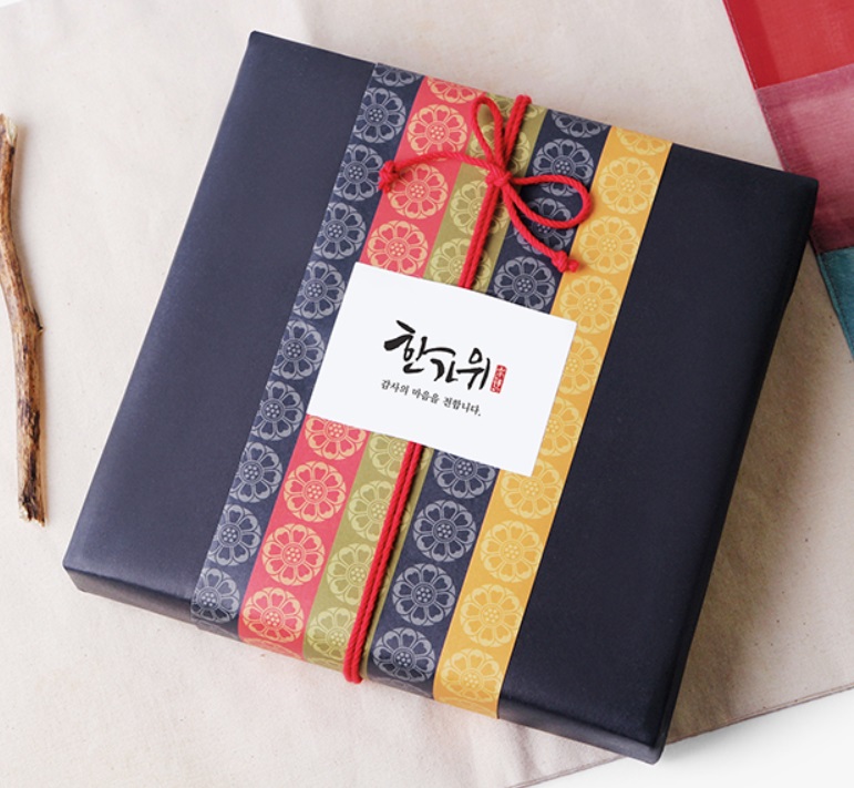 Saekdong Floral Wrapping Paper (10 pc)