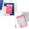 [Iconic] Wind Blows River Flows Bag Tag - Rose Pink - Image 2