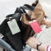 [Iconic] Wind Blows River Flows Bag Tag - Rose Pink - Image 3