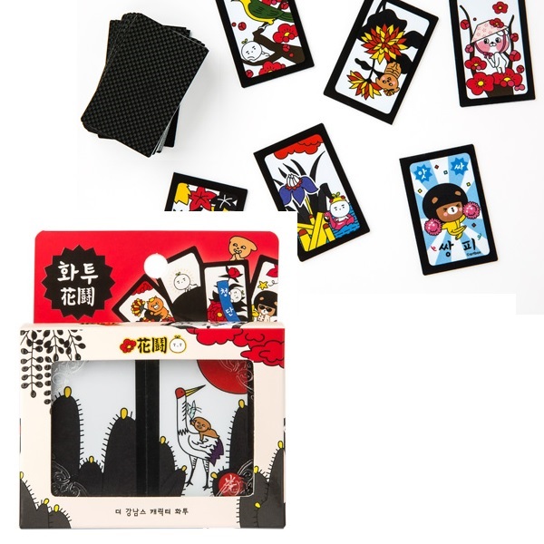 Hwatoo Charcater Galapagos Gostop Godori Korean Traditional Game Card 