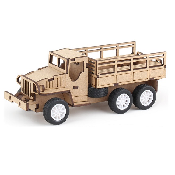 Wooden Model Truck Kits