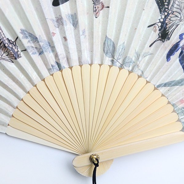 [NMK] Ilho Nam Bamboo Fan - Hwajeopdo - Arts & Crafts Korea