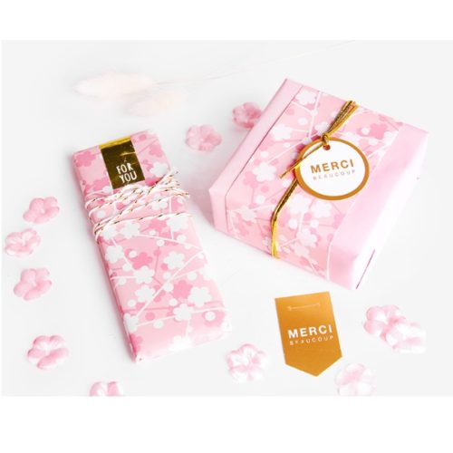 Saekdong Floral Wrapping Paper (10 pc) - Arts & Crafts Korea