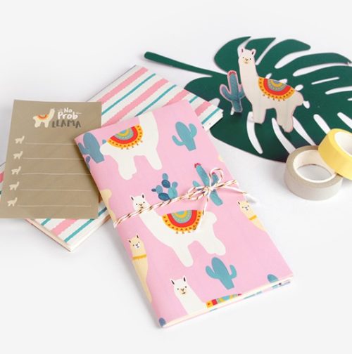 Llama & Cacti Wrapping Paper (10pc) - Arts & Crafts Korea