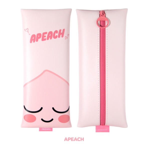 Kakao] NEW Flat Pencil Case - Apeach - Arts & Crafts Korea