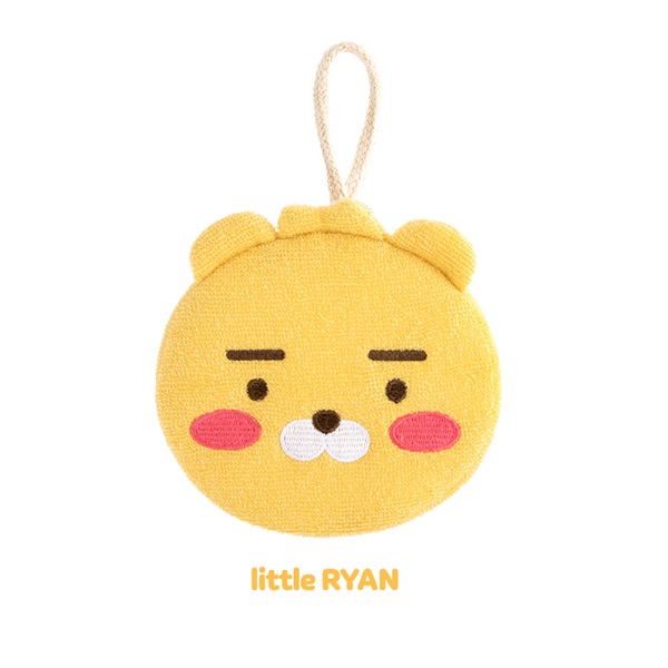 Kakao] Bath Sponge - Little Ryan - Arts & Crafts Korea