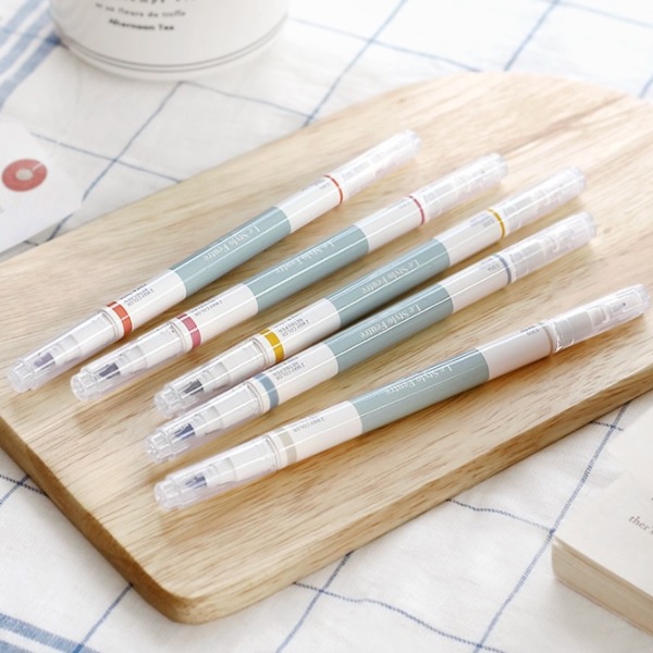 Pen Review: Iconic 2-Way Marker Pens, Pastel Colors - The Well