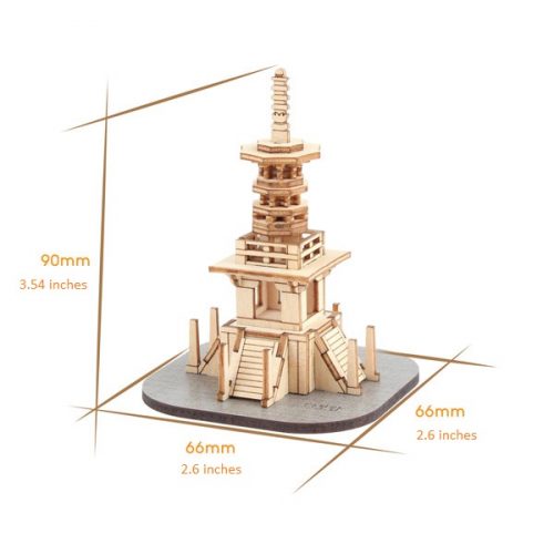 Young Planet Model Kit - Dabotap Pagoda - Image 5
