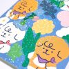 [Ddoja] Daengdaeng Big Hologram Stickers - Flower Bed - Image 3