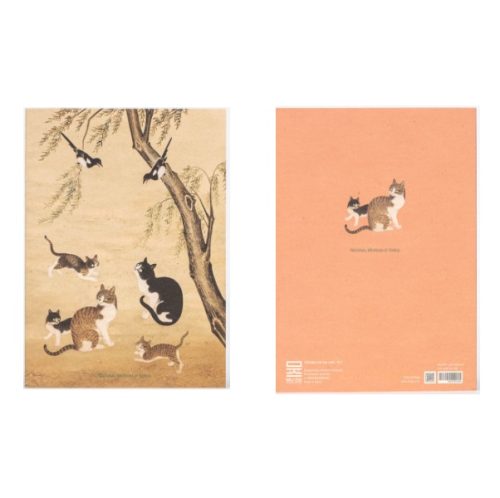 [NMK] Lined Notebook - Cats Under a Willow - Image 3