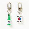 [ArtBox] Soju & Taegeukgi Keyring Charm Set