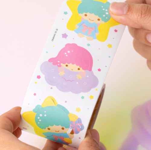 [Sanrio] Little Twin Stars Roll Stickers - Image 2