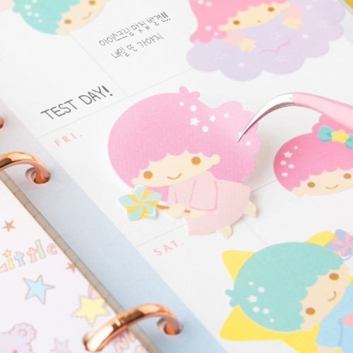 [Sanrio] Little Twin Stars Roll Stickers - Image 4