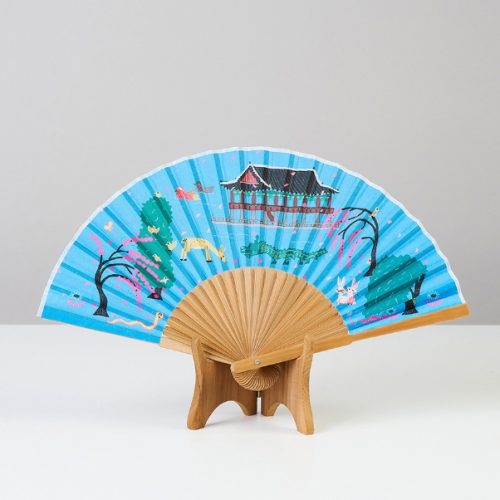 [KCHF] Gyeongbokgung Gyeonghoeru Pavilion Fan