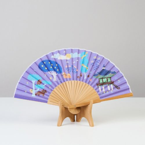 [KCHF] Changdeokgung Sangryangjeon Pavilion Fan