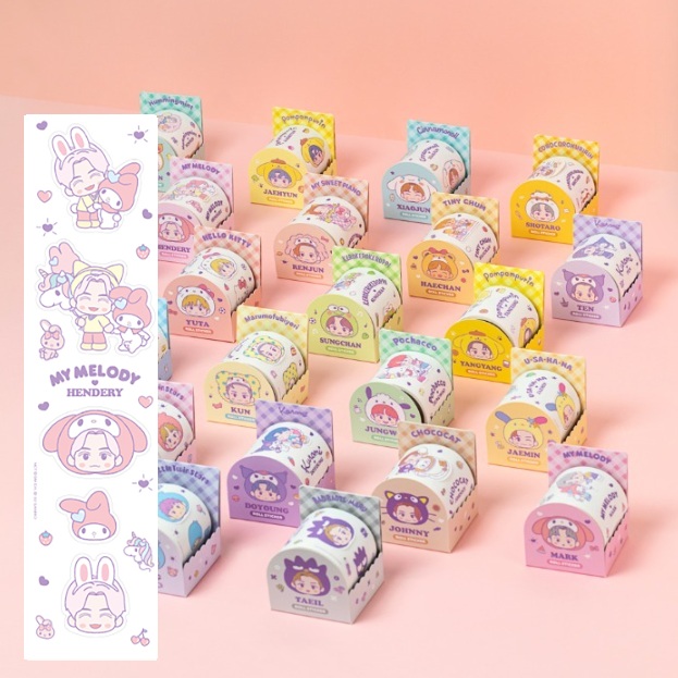 [Sanrio] NCT x Sanrio Roll Sticker - Hendery
