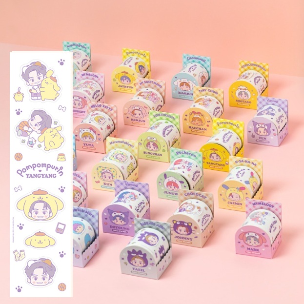 [Sanrio] NCT x Sanrio Roll Sticker - Yangyang