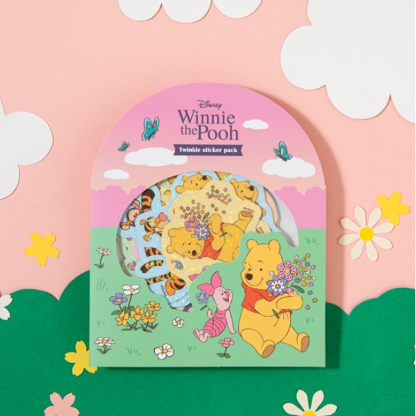 Winnie the Pooh Sparkly Sticker Pack