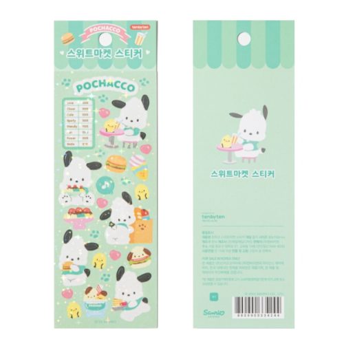 [Sanrio] Sweet Market Stickers - Pochacco